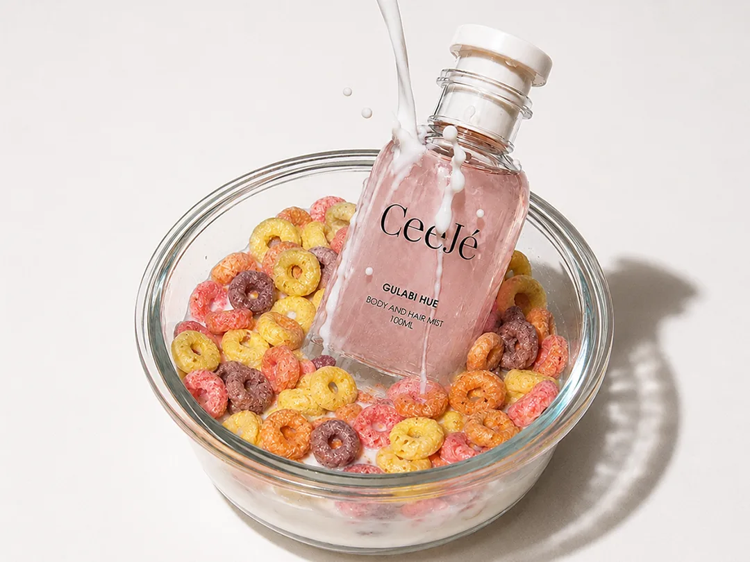 Creatives for a fragrance brand