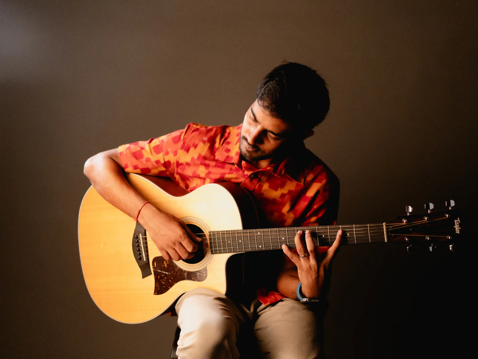 independent but talented musician Amit sharma's portrait shoot 