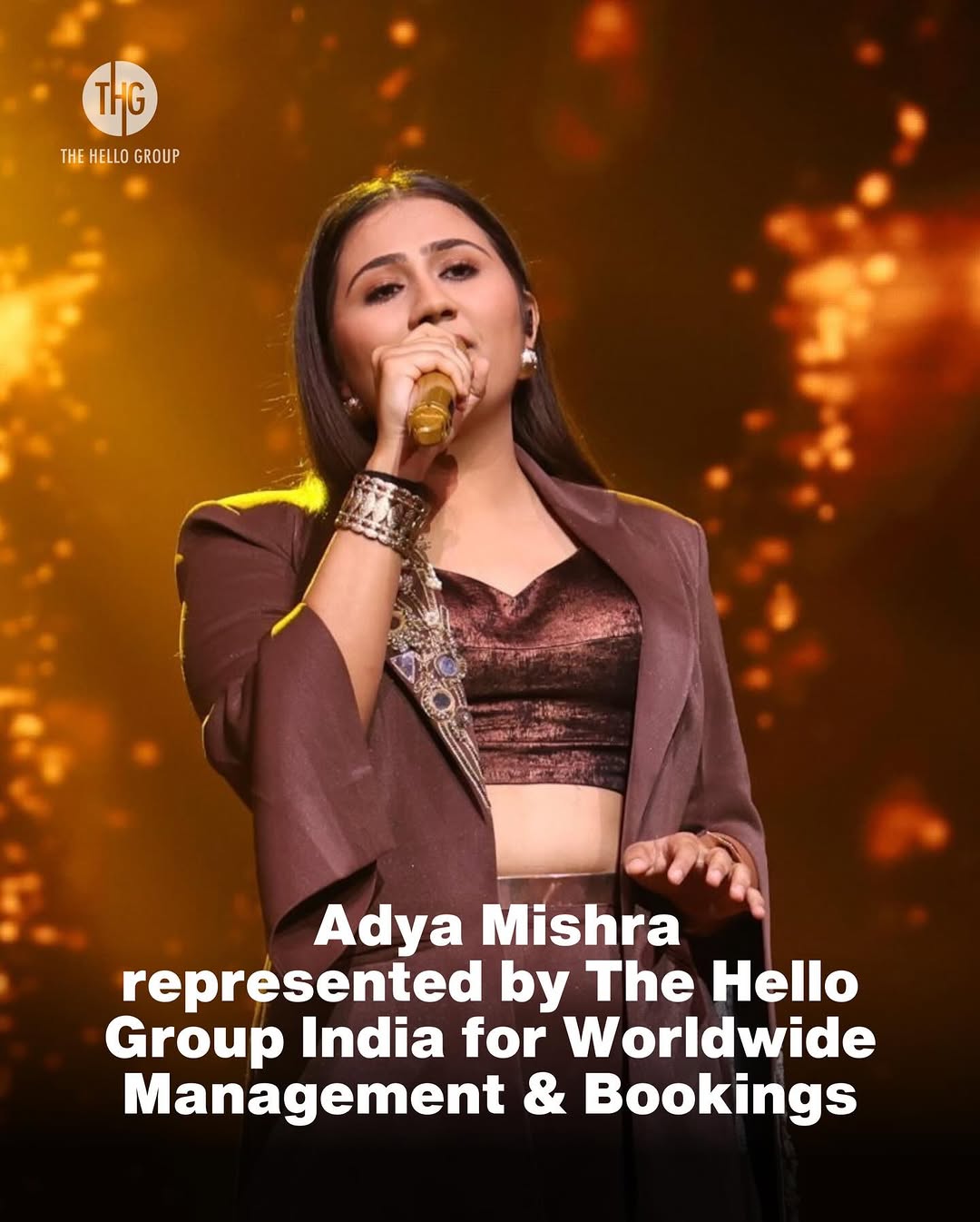 @adya_singssss joins The Hello Group India with Worldwide Management & Bookings…