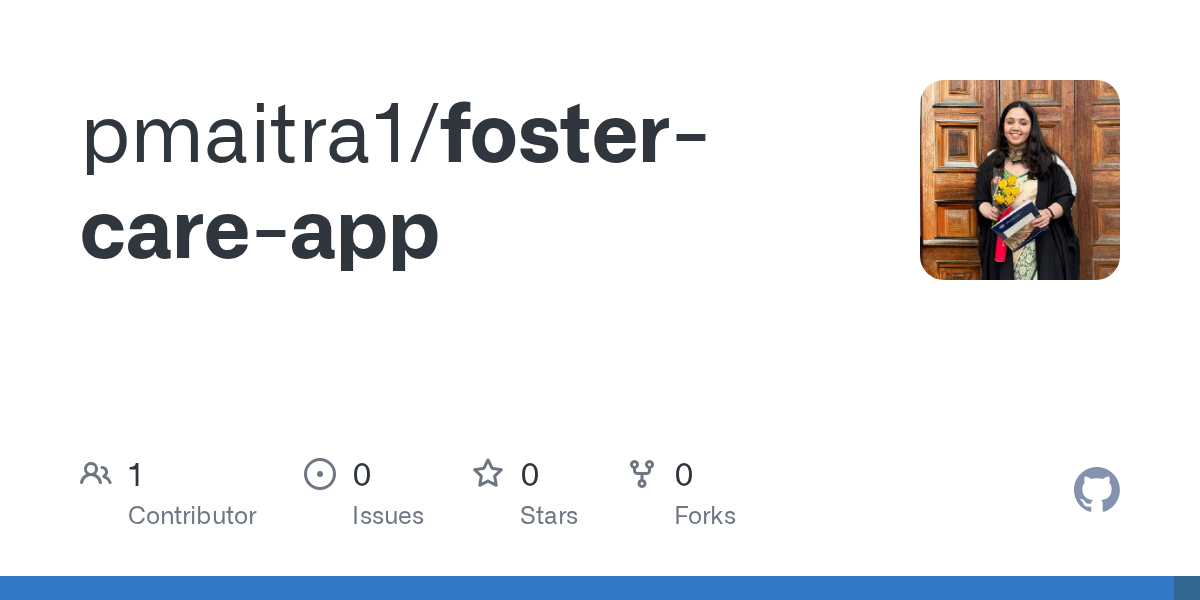 GitHub - pmaitra1/foster-care-app