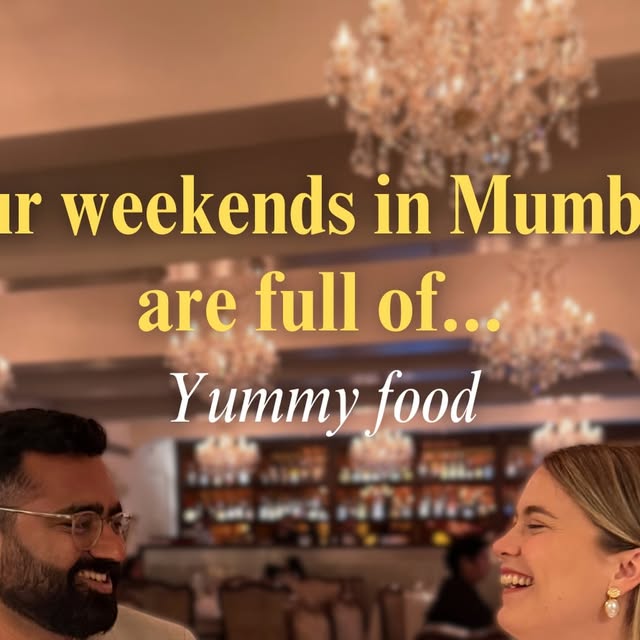 Weekends in Mumbai can be such a blur, but I’m making it a point to remember it…