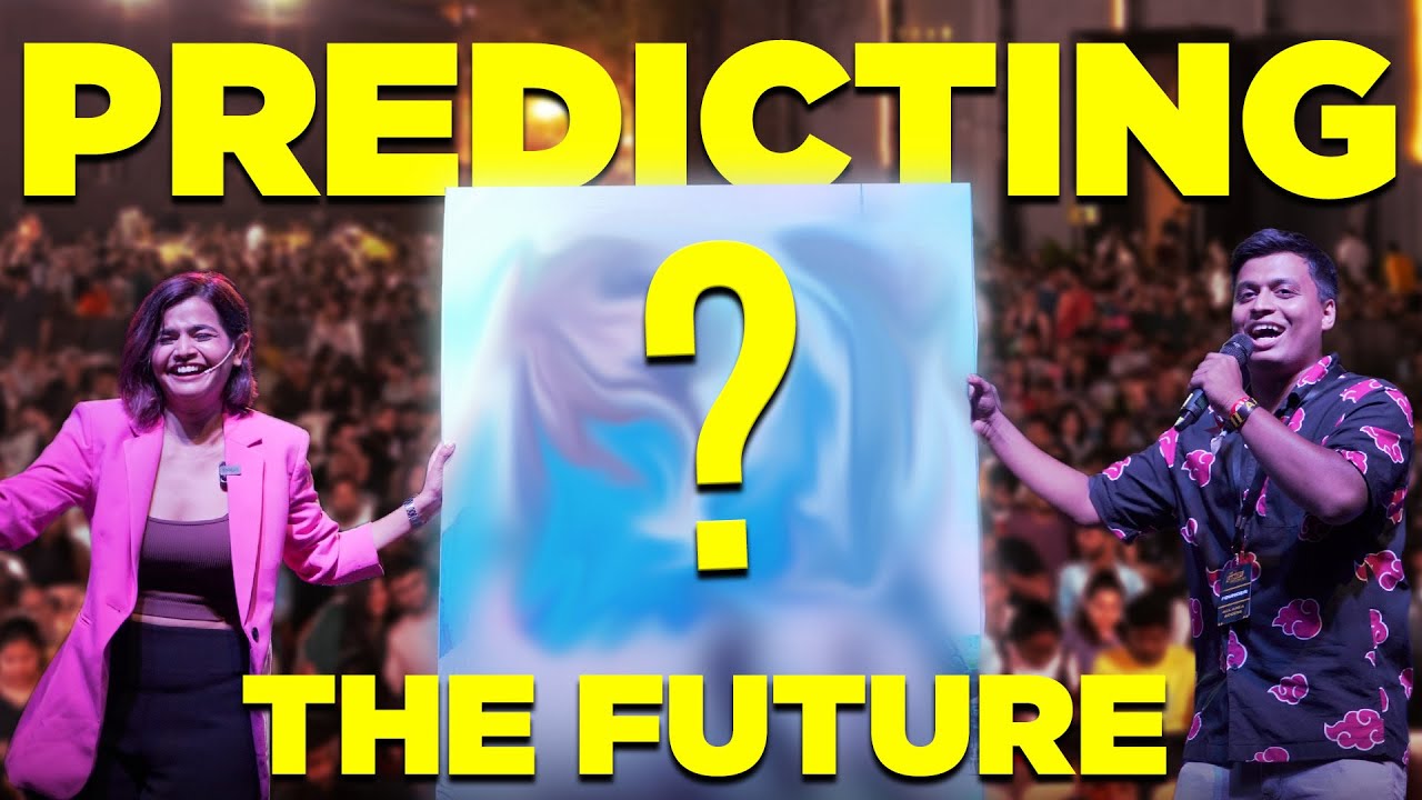 Predicting the FUTURE with 5000 PEOPLE! ft. @SuhaniShah