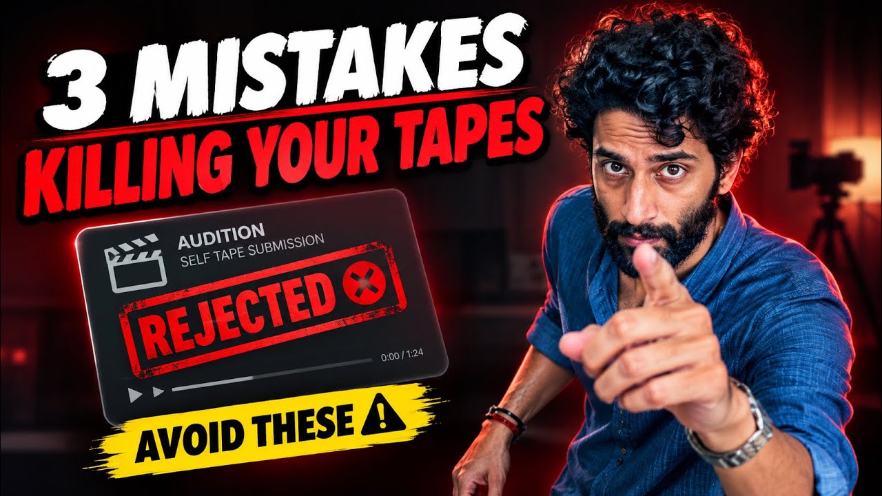 3 Self-Tape Mistakes That Get Actors Rejected🚨