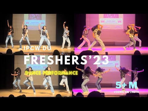 IPCW,DU Freshers’23 Dance|Chaiyya Chhaiya|Bedardi Raja|BanthanChali|Ankhein Khuli|Jeene ke hain4 din