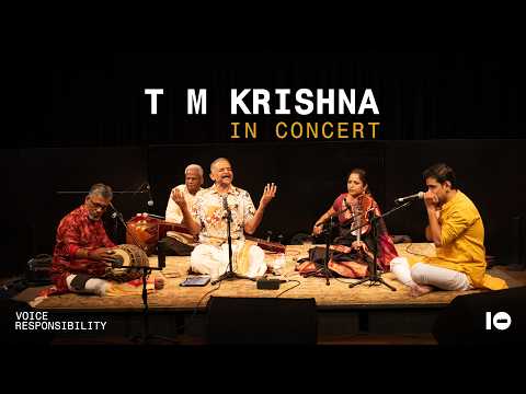 TM Krishna | In Concert | VOICE AND RESPONSIBILITY
