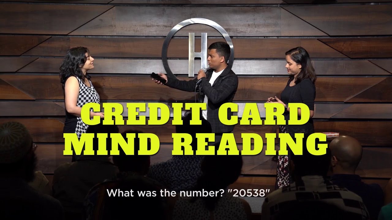 Credit Card Magic! | Mentalism by Vivek Desai