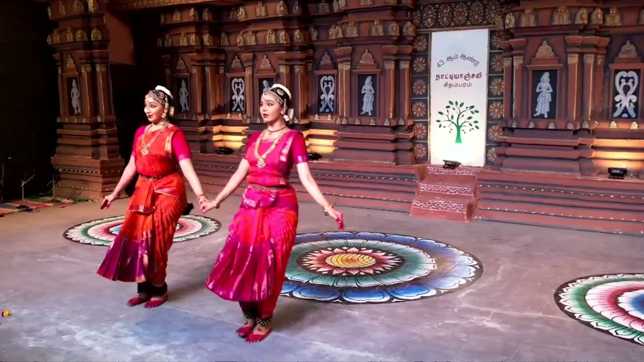 Varnam | Chidambaram Natyanjali | Duet by Sowjanya Suresh & Akhila Balasubramaniam